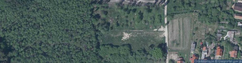 Zdjęcie satelitarne Leśnej Polanki ul.