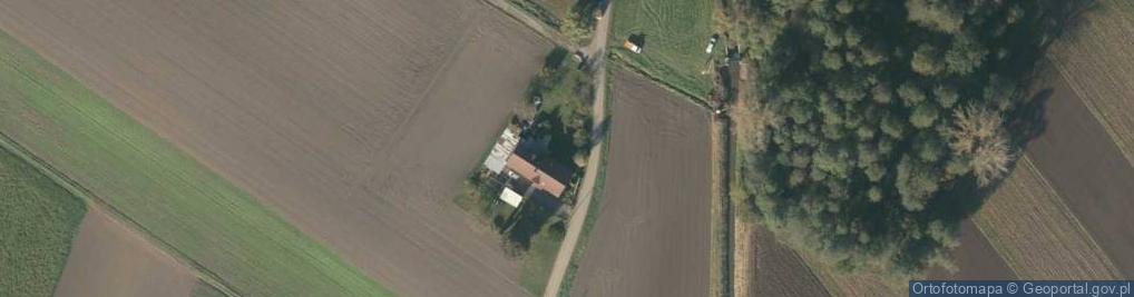 Zdjęcie satelitarne Leśny Dwór ul.