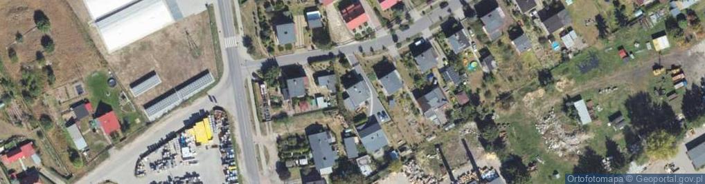 Zdjęcie satelitarne Leśna ul.