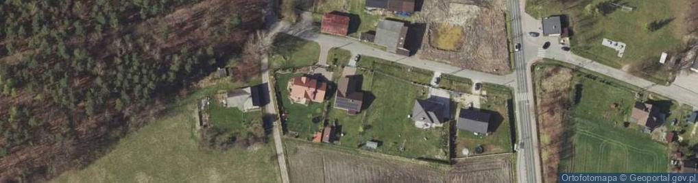 Zdjęcie satelitarne Leśna ul.
