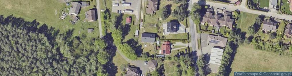Zdjęcie satelitarne Leśna ul.