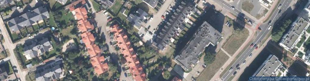 Zdjęcie satelitarne Legionów ul.