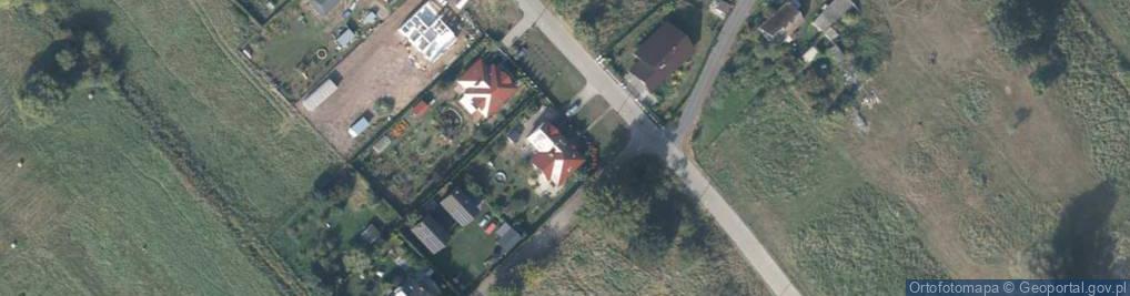 Zdjęcie satelitarne Łęgowa ul.