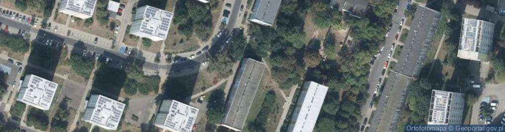 Zdjęcie satelitarne Legnicka ul.