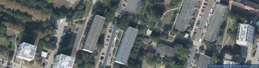 Zdjęcie satelitarne Legnicka ul.