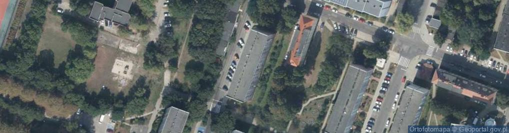 Zdjęcie satelitarne Legnicka ul.