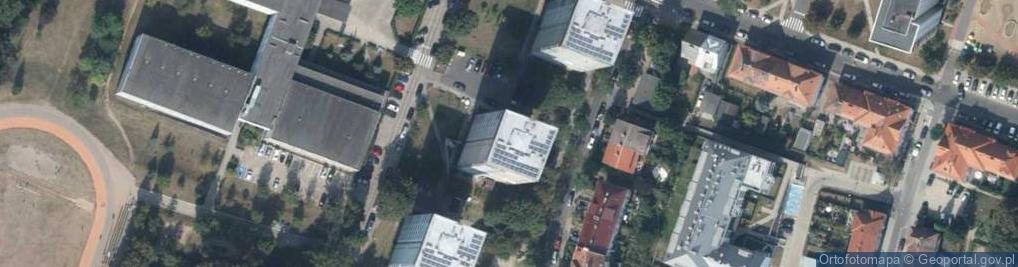 Zdjęcie satelitarne Legnicka ul.