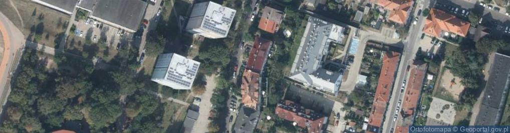 Zdjęcie satelitarne Legnicka ul.