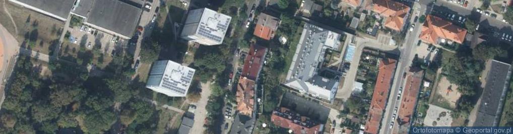 Zdjęcie satelitarne Legnicka ul.