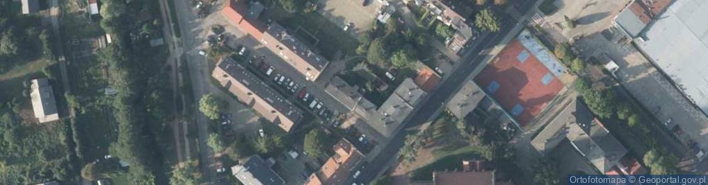 Zdjęcie satelitarne Lekarska ul.