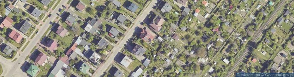 Zdjęcie satelitarne Leśna ul.