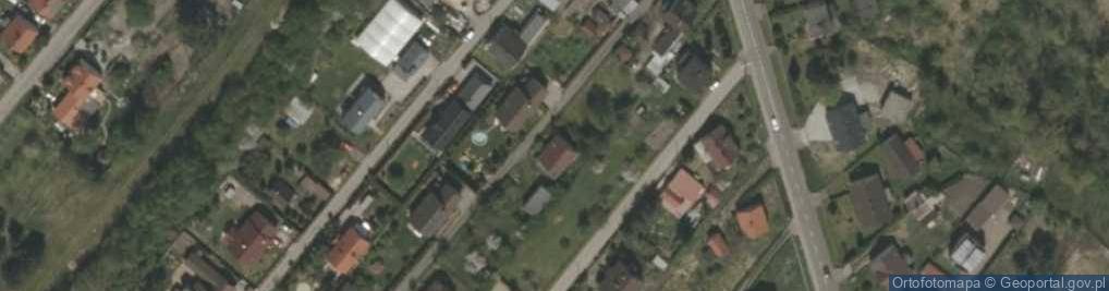 Zdjęcie satelitarne Leśna ul.