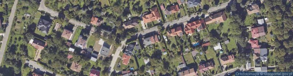 Zdjęcie satelitarne Ledóchowskich ul.