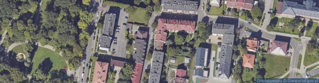 Zdjęcie satelitarne Legionów ul.