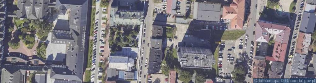 Zdjęcie satelitarne Legionów ul.