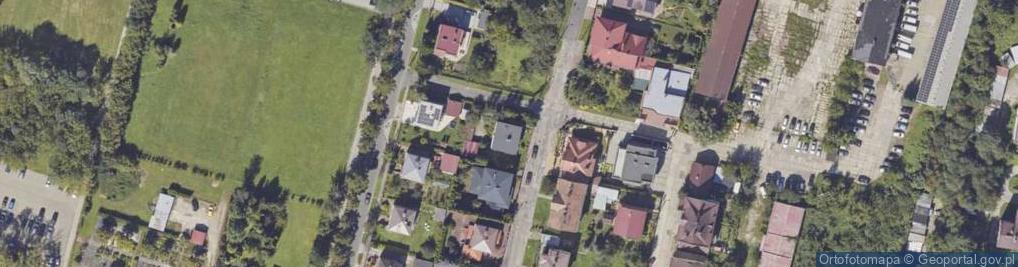 Zdjęcie satelitarne Legionów ul.
