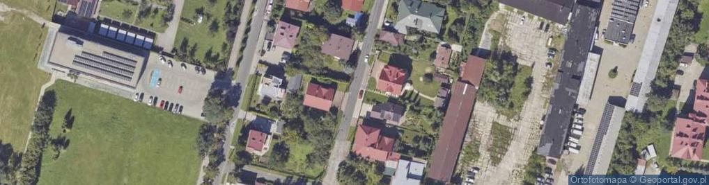 Zdjęcie satelitarne Legionów ul.