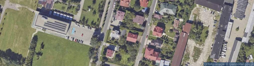 Zdjęcie satelitarne Legionów ul.