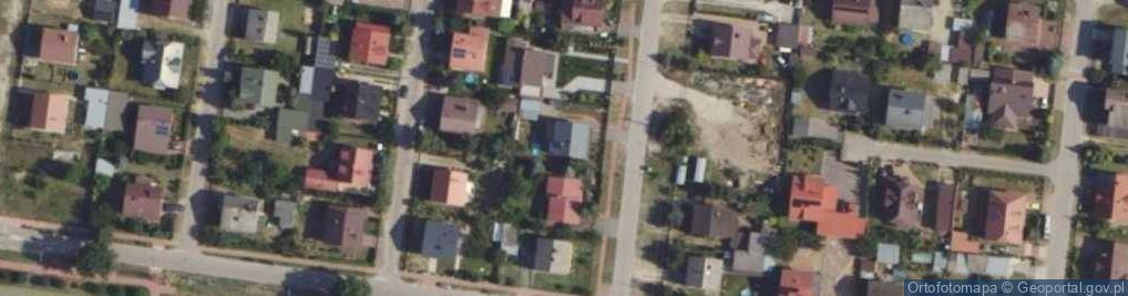 Zdjęcie satelitarne Leśna ul.