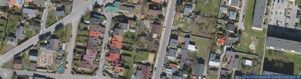 Zdjęcie satelitarne Legionów ul.