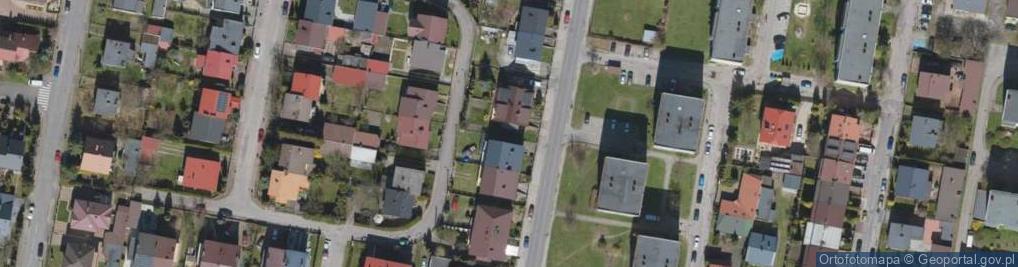 Zdjęcie satelitarne Legionów ul.