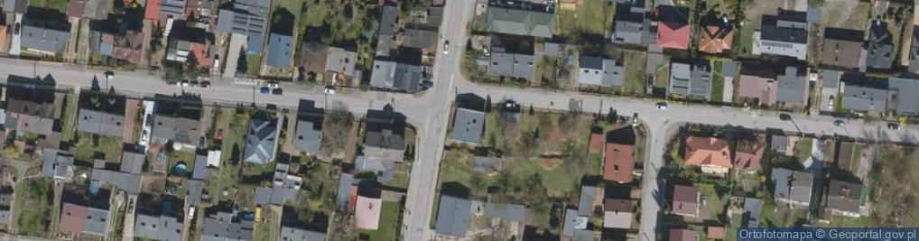 Zdjęcie satelitarne Legionów ul.