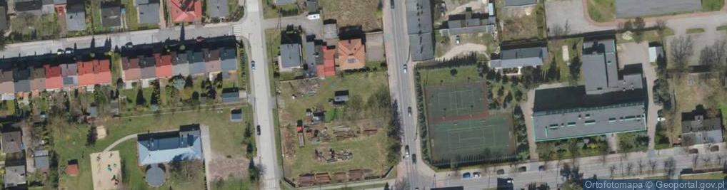 Zdjęcie satelitarne Legionów ul.