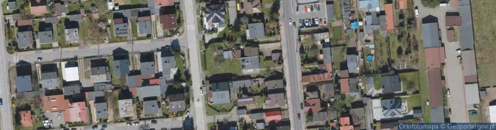 Zdjęcie satelitarne Legionów ul.