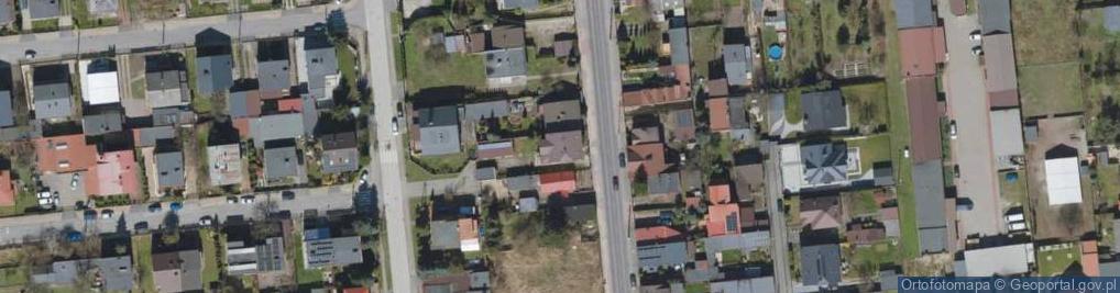Zdjęcie satelitarne Legionów ul.