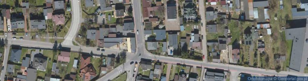 Zdjęcie satelitarne Legionów ul.