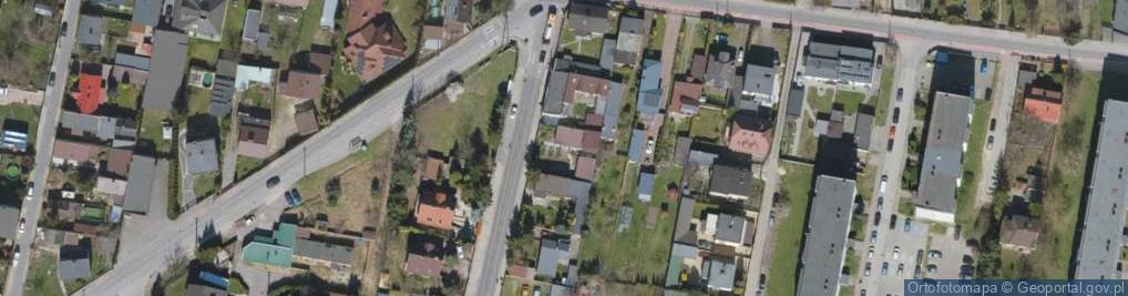 Zdjęcie satelitarne Legionów ul.