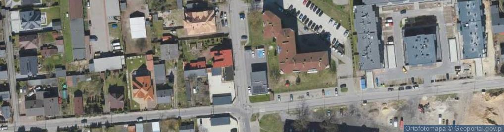 Zdjęcie satelitarne Lewa ul.