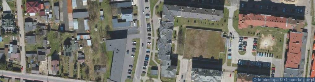 Zdjęcie satelitarne Lewa ul.