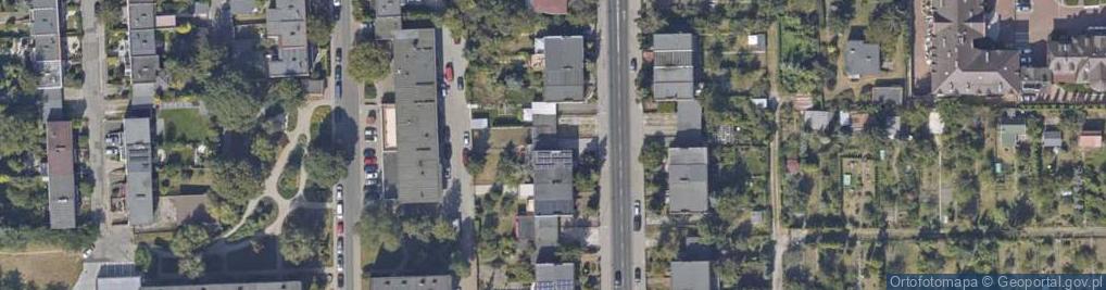 Zdjęcie satelitarne Legionów ul.
