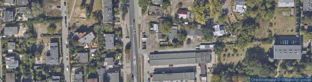 Zdjęcie satelitarne Legionów ul.