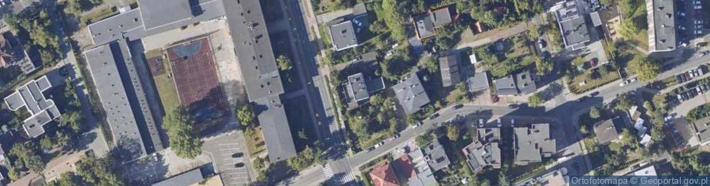 Zdjęcie satelitarne Legionów ul.