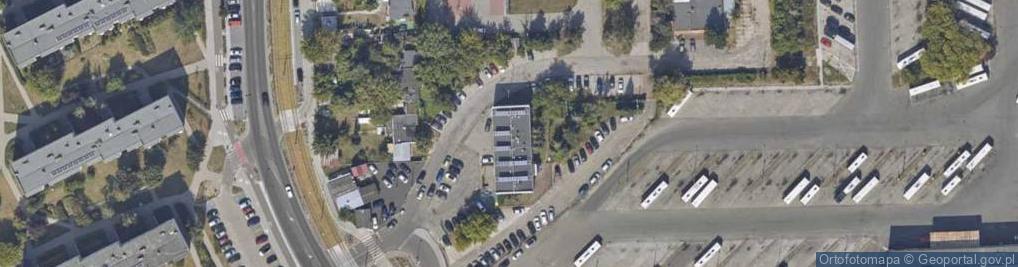 Zdjęcie satelitarne Legionów ul.