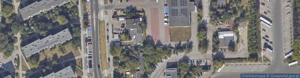 Zdjęcie satelitarne Legionów ul.