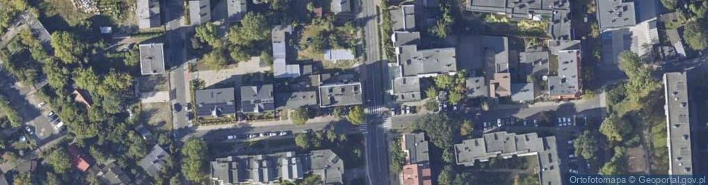 Zdjęcie satelitarne Legionów ul.