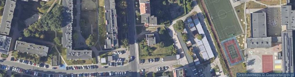 Zdjęcie satelitarne Legionów ul.