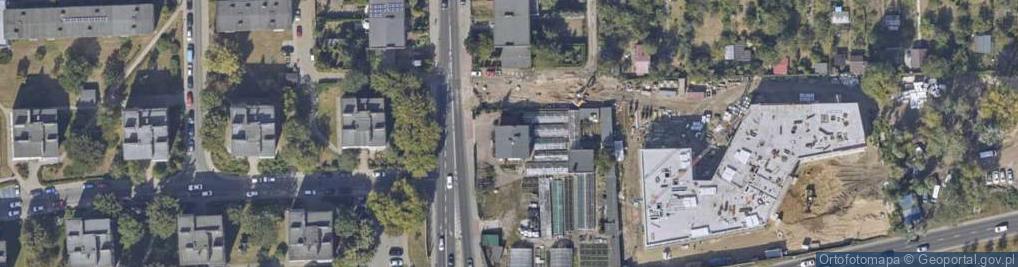 Zdjęcie satelitarne Legionów ul.