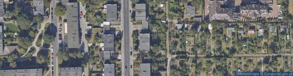 Zdjęcie satelitarne Legionów ul.