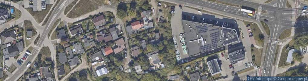 Zdjęcie satelitarne Łęgowskiego Tadeusza, kpt. ul.