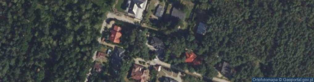 Zdjęcie satelitarne Leśnej Polanki ul.