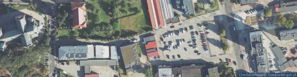 Zdjęcie satelitarne Legionów Polskich ul.