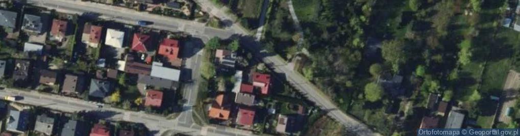 Zdjęcie satelitarne Leśna ul.