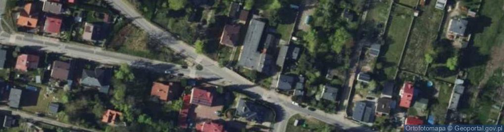 Zdjęcie satelitarne Leśna ul.