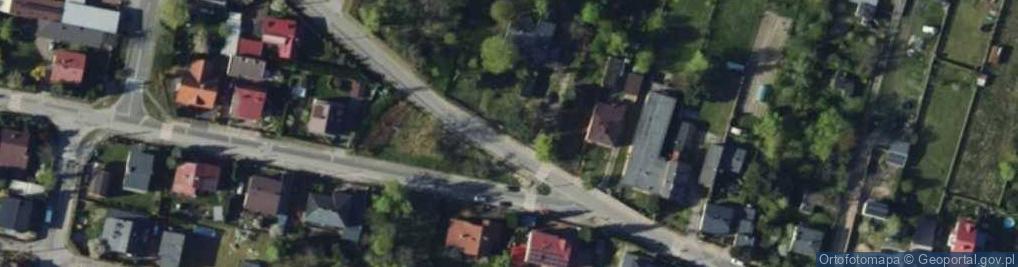 Zdjęcie satelitarne Leśna ul.