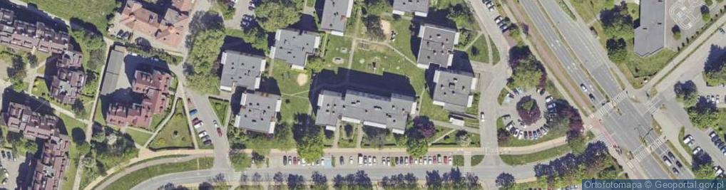Zdjęcie satelitarne Legionów Polskich ul.