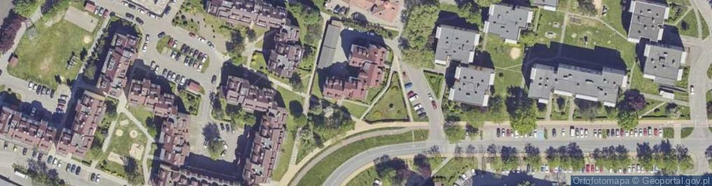 Zdjęcie satelitarne Legionów Polskich ul.